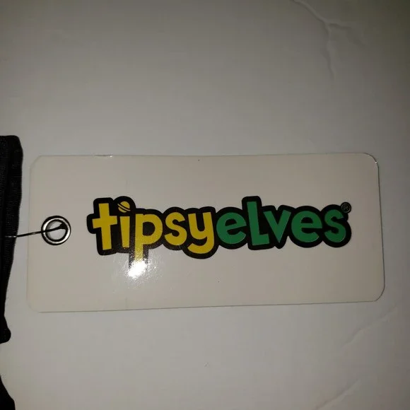 TIPSY ELVES Skeleton Bones Leggings Size Large NEW - Picture 3 of 8